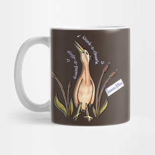 American Bittern Singing Mug